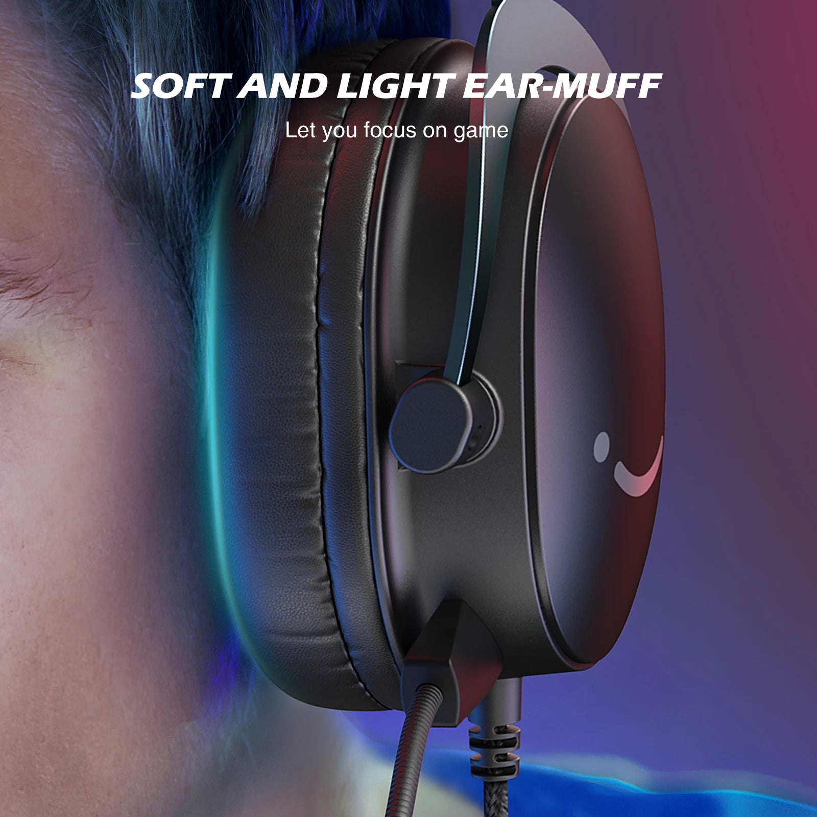 FIFINE Headset,3.5 mm jack & USB Headphone with 7.1 Surround image 5