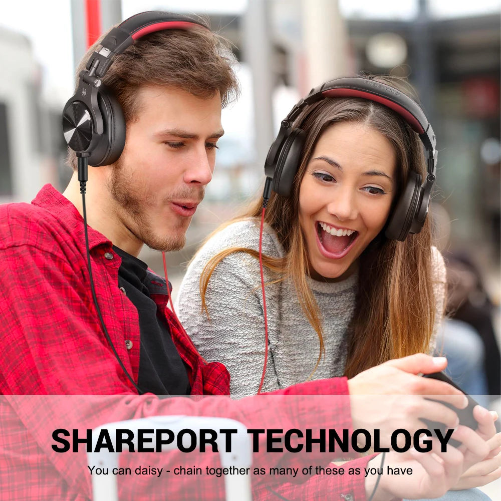 OneOdio Wired Over-Ear Studio Headphones with Mic image 11