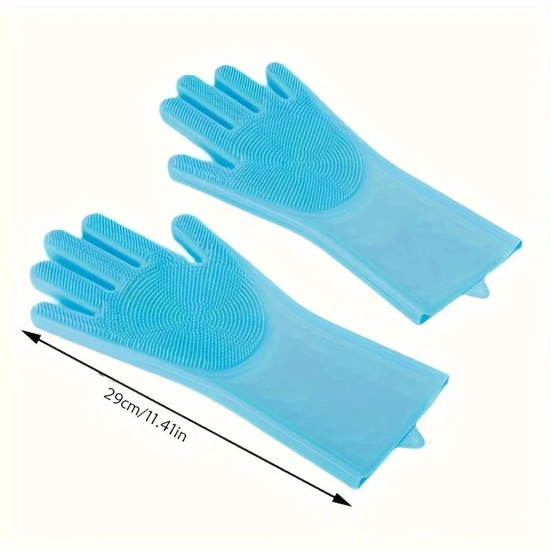 Pet Grooming Bath Gloves for Dogs & Cats image 7