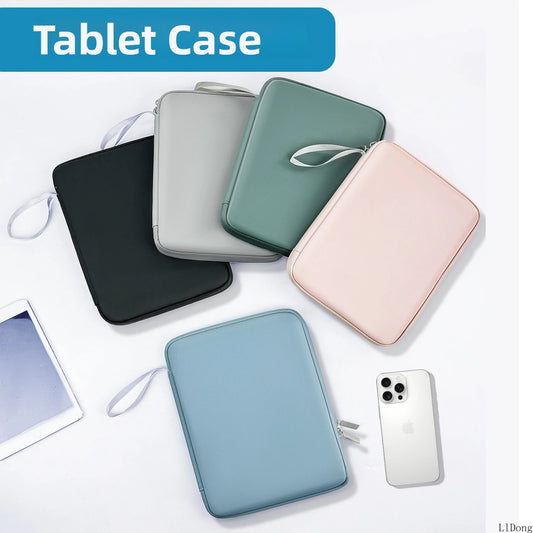 Tablet Sleeve Case 7.9 to 12.9 Inch Pouch - Blue
