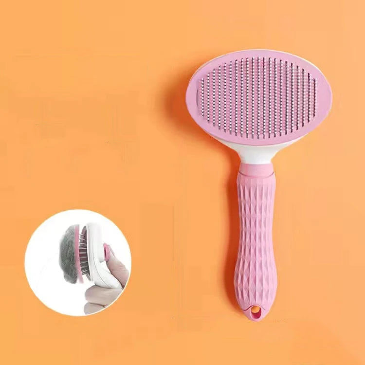 Pet Grooming Brush & Comb for Dogs & Cats