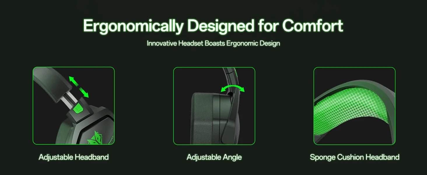 NUBWO N16 Hi-Fi Gaming Headset with Noise-Canceling Mic image 8