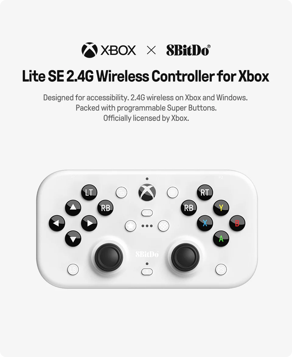 8BitDo Lite SE 2.4G Wireless Controller for Xbox Series X|S image 7
