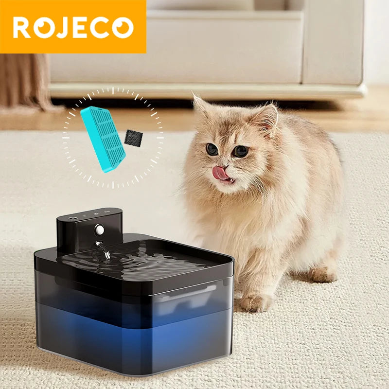 ROJECO 2.2L Wireless Cat Fountain Replacement Filter image 6