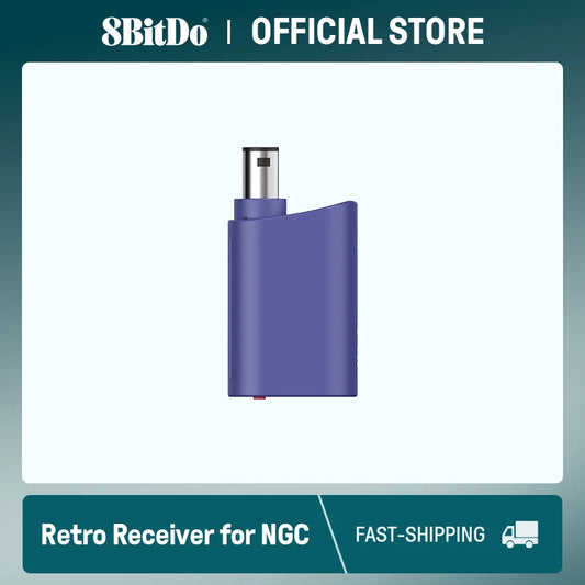 8BitDo Bluetooth Retro Receiver for GameCube, Wii & Windows - Default Title