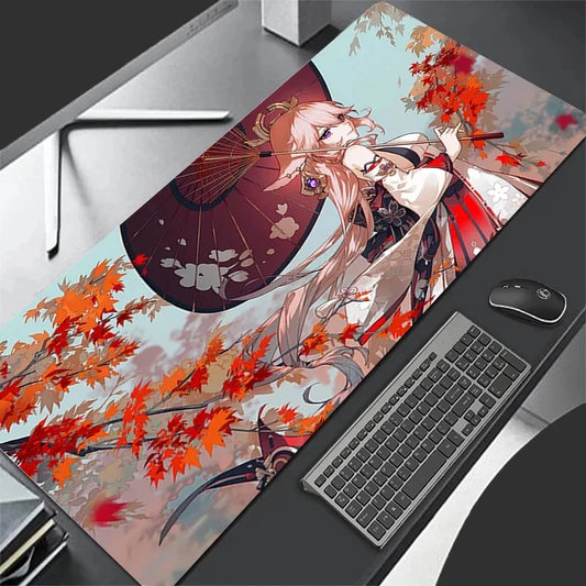Genshin Impact Yae Miko XXL Gaming Mouse Pad