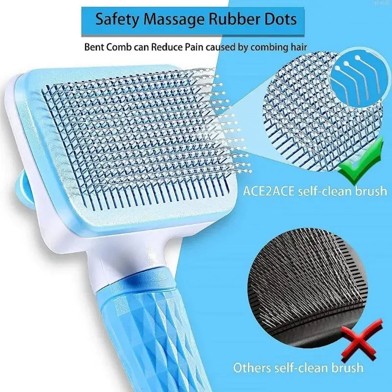 Dog & Cat Hair Remover Grooming Brush Comb