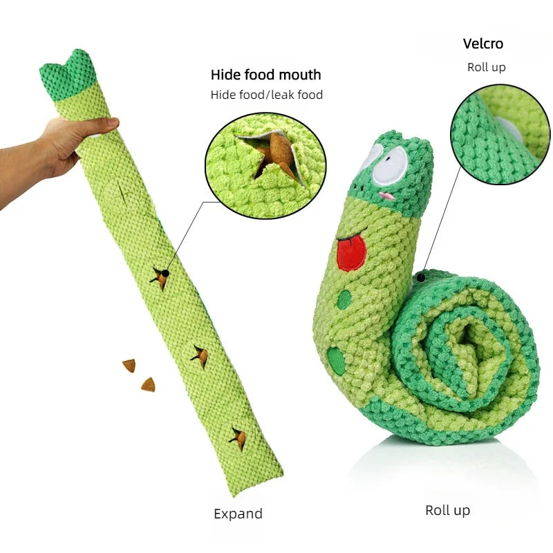 Interactive Dog Puzzle Feeder Toy with Sound