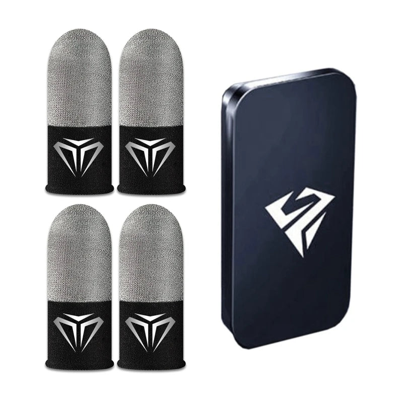Mobile Gaming Fingertip Gloves – Sweatproof & Anti-Slip