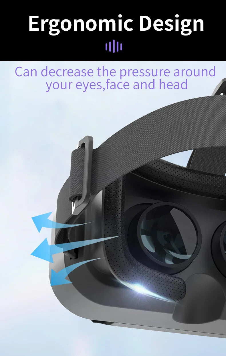 VR Virtual Reality Headset for Smartphones 3D image 17
