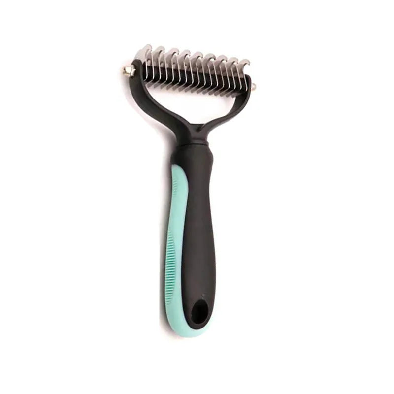 Professional Pet Deshedding Brush for Dogs & Cats - Orange