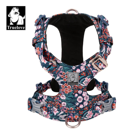 Truelove TLH6283 Floral Adjustable Dog Harness