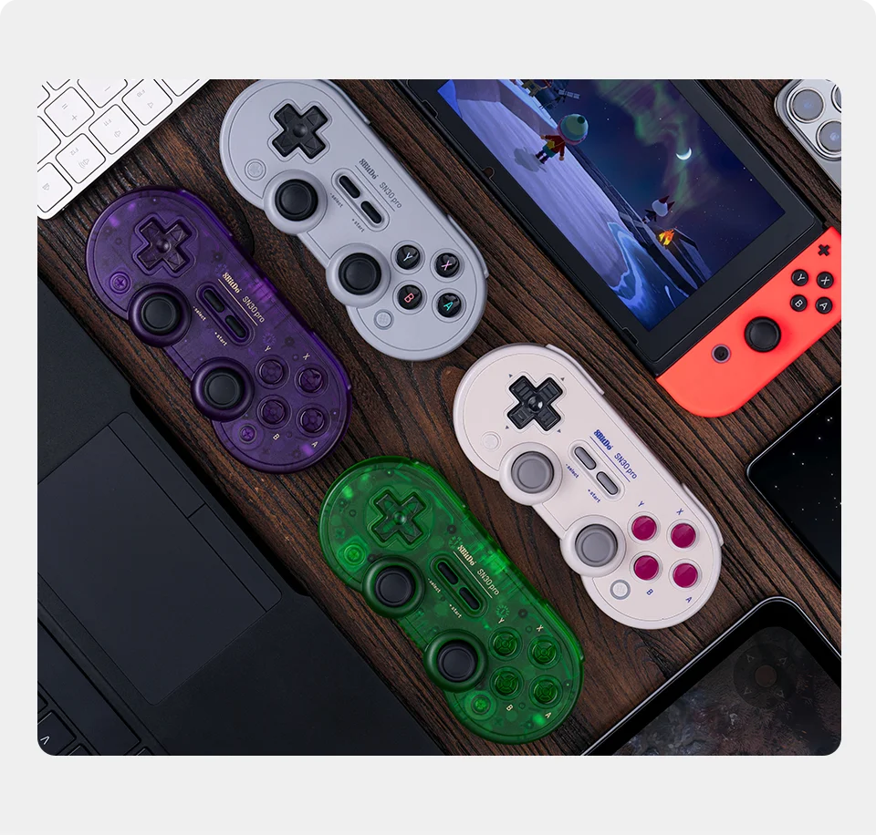 8BitDo SN30 Pro Bluetooth Hall Effect Gamepad image 15