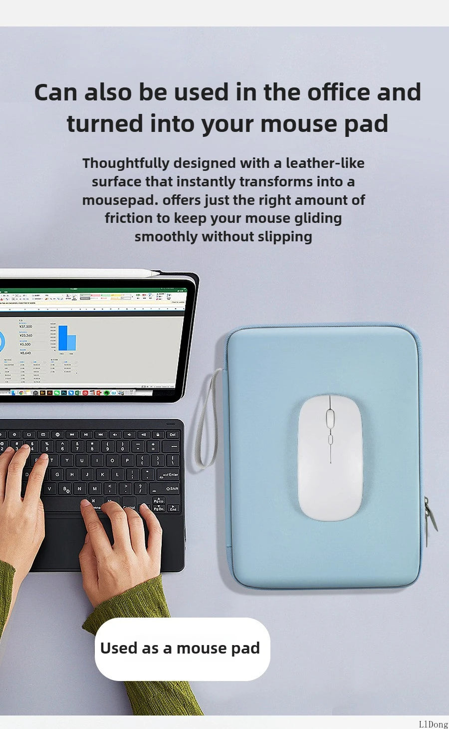 Tablet Sleeve Case 7.9 to 12.9 Inch Pouch image 18