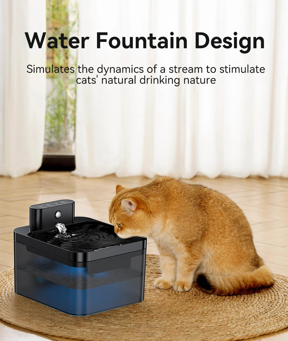 ROJECO Wireless Automatic Cat Water Fountain image 15