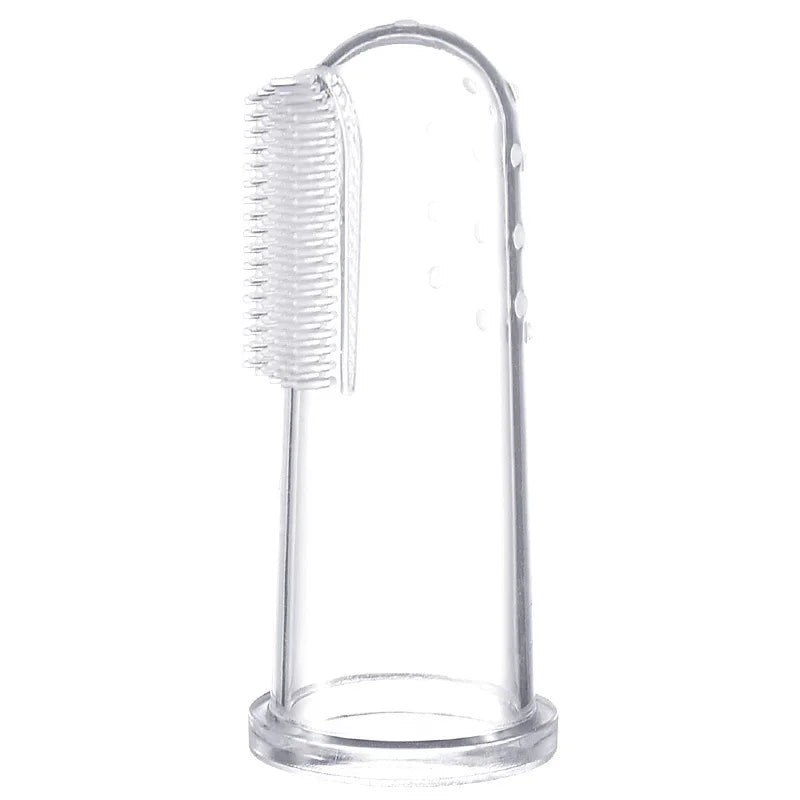 Soft Pet Finger Toothbrush for Dogs & Cats