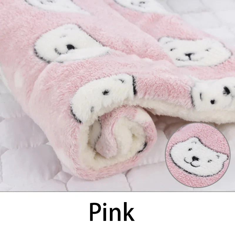 Flannel Pet Sleeping Mat Dog Bed Cat Litter Puppy Bed Dog Sofa image 13