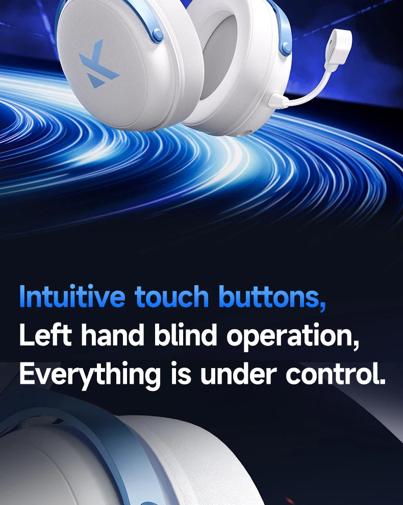 MCHOSE V9 Pro Tri-Mode Gaming Headset with Microphone image 24