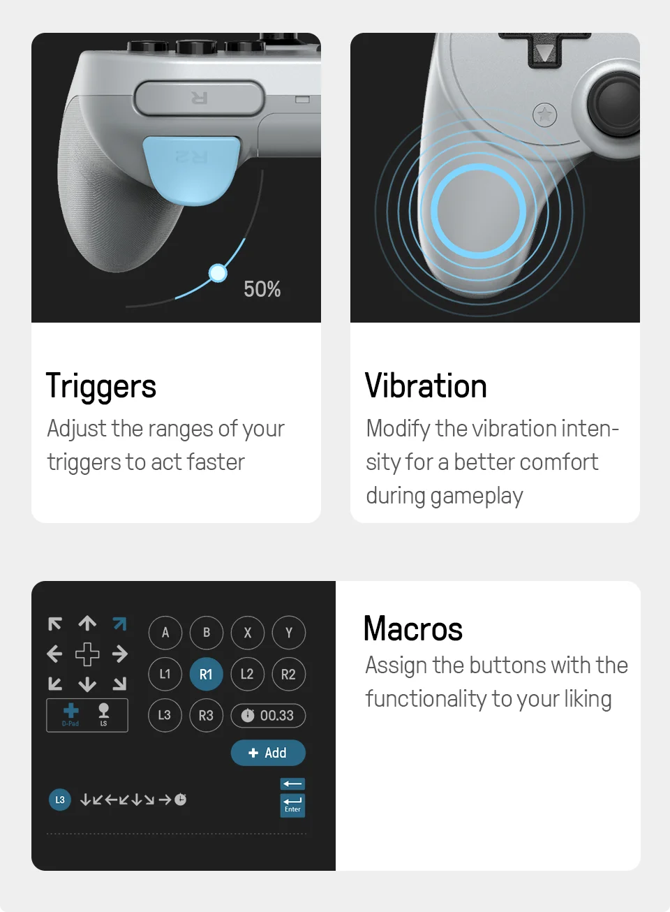 8BitDo Pro 2 Bluetooth Hall Effect Gamepad image 12