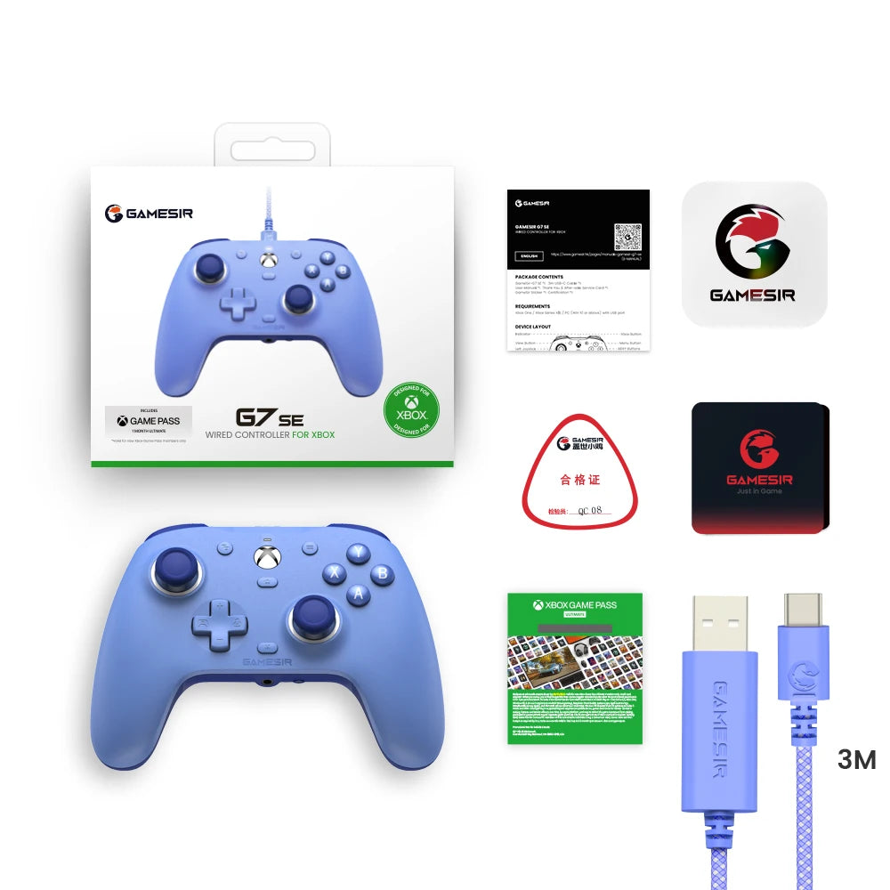 GameSir G7 SE Wired Controller for Xbox Series X|S - Gray