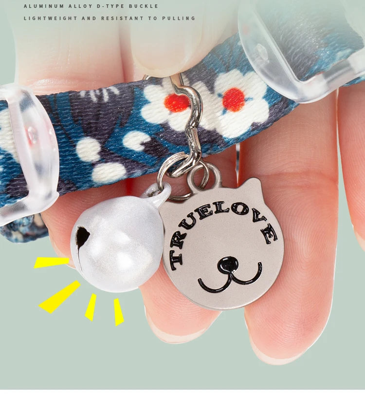 Truelove TLC5312 Floral Pet Collar with Bell image 16