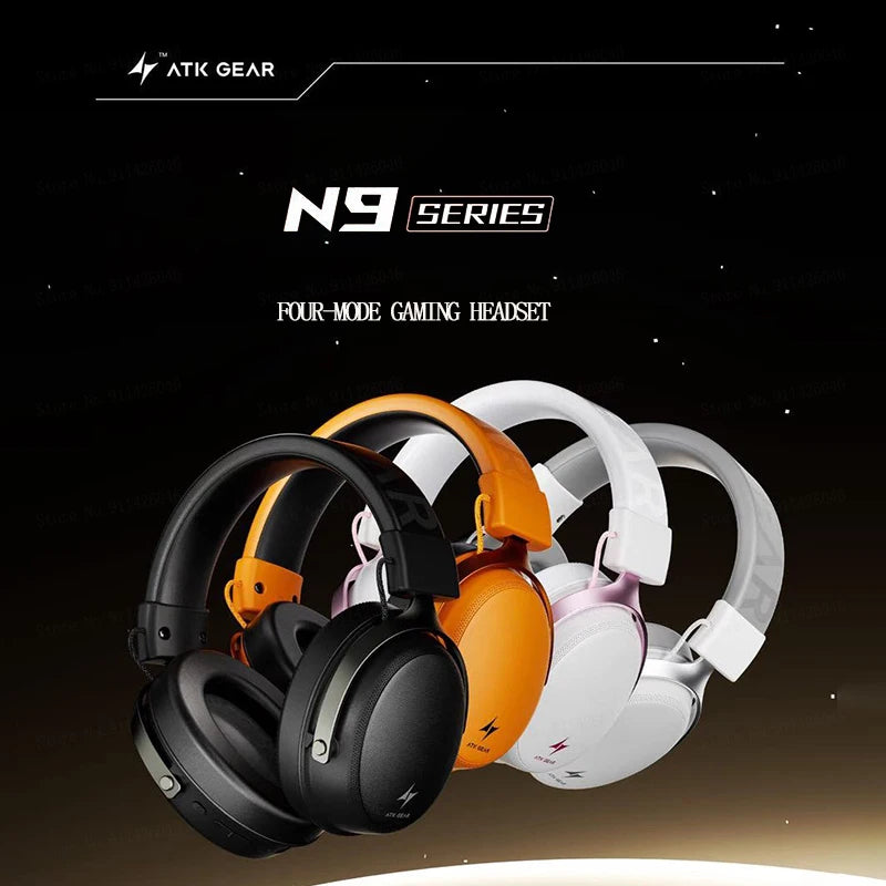 ATK Neptune N9 Quad-Mode Over-Ear Gaming Headset - Orange