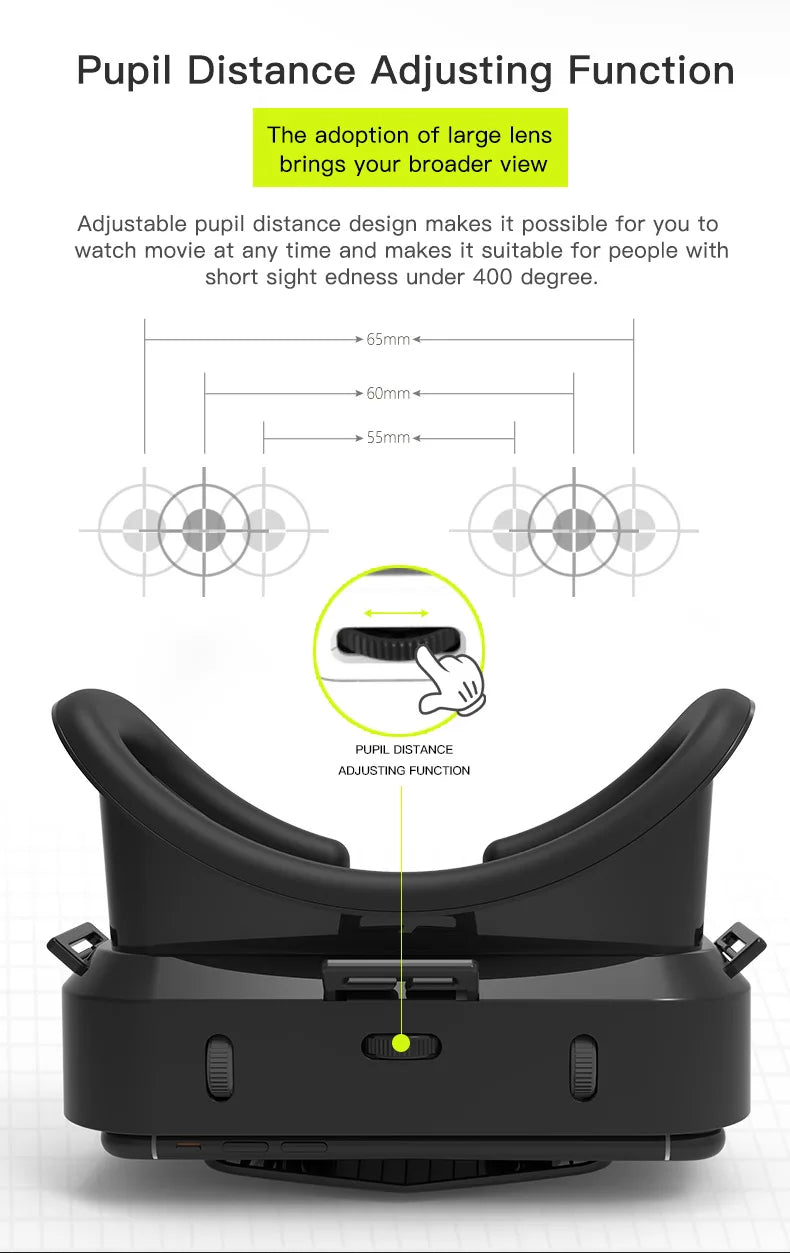 VR Virtual Reality Headset for Smartphones 3D image 62