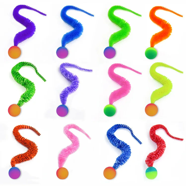 Interactive Colorful Bouncing Ball Cat Toy image 10