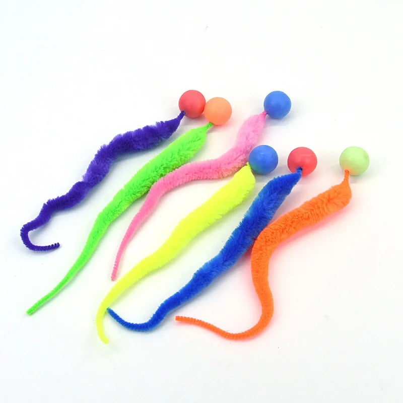 Interactive Colorful Bouncing Ball Cat Toy image 8