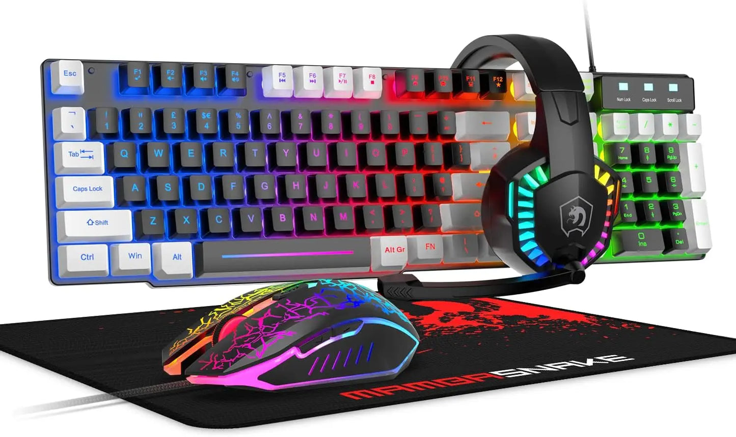 MANBASNAKE T11 RGB Keyboard and Mouse Combo image 15