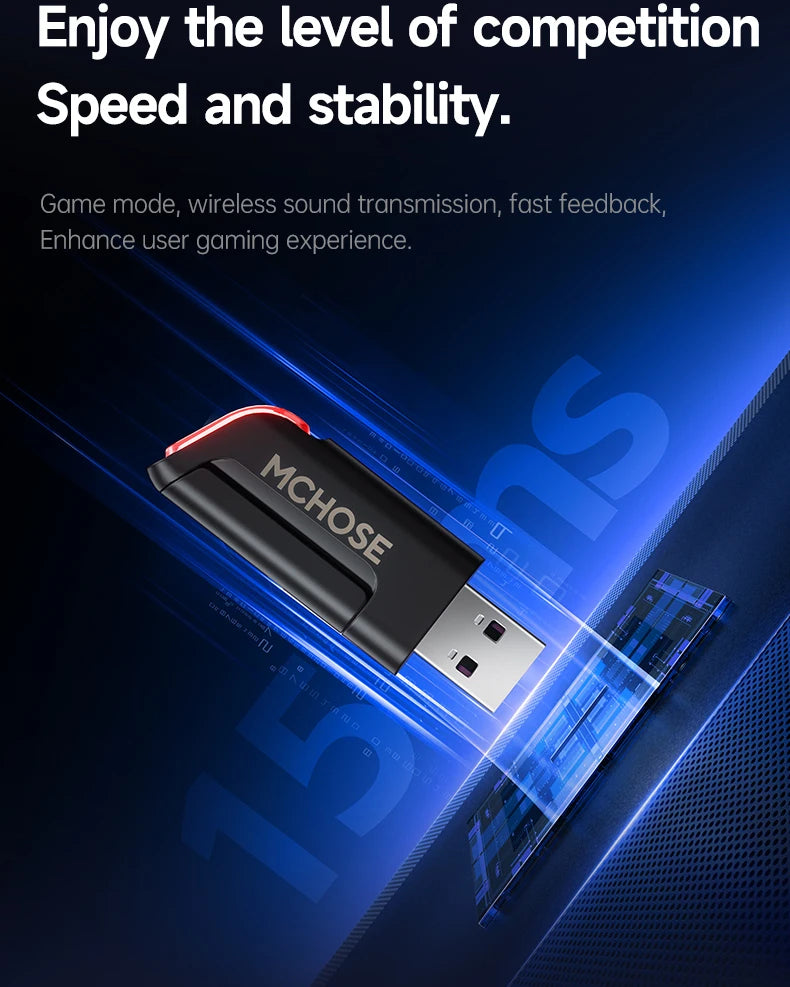 MCHOSE V9 Pro Tri-Mode Gaming Headset with Microphone image 22