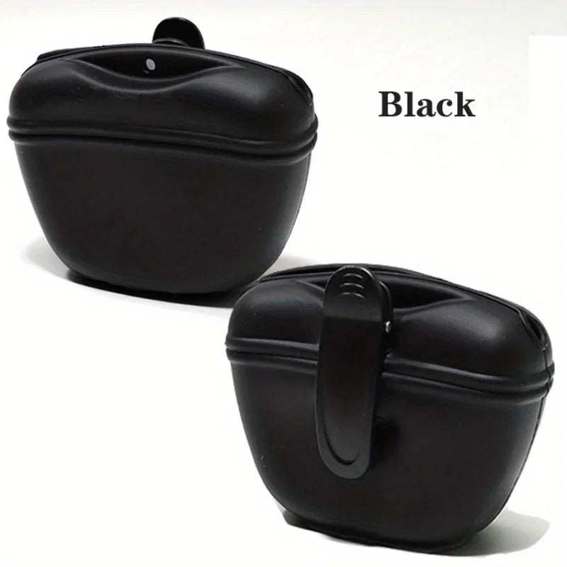 Silicone Dog Training Treat Bag (Portable Waist Pouch)