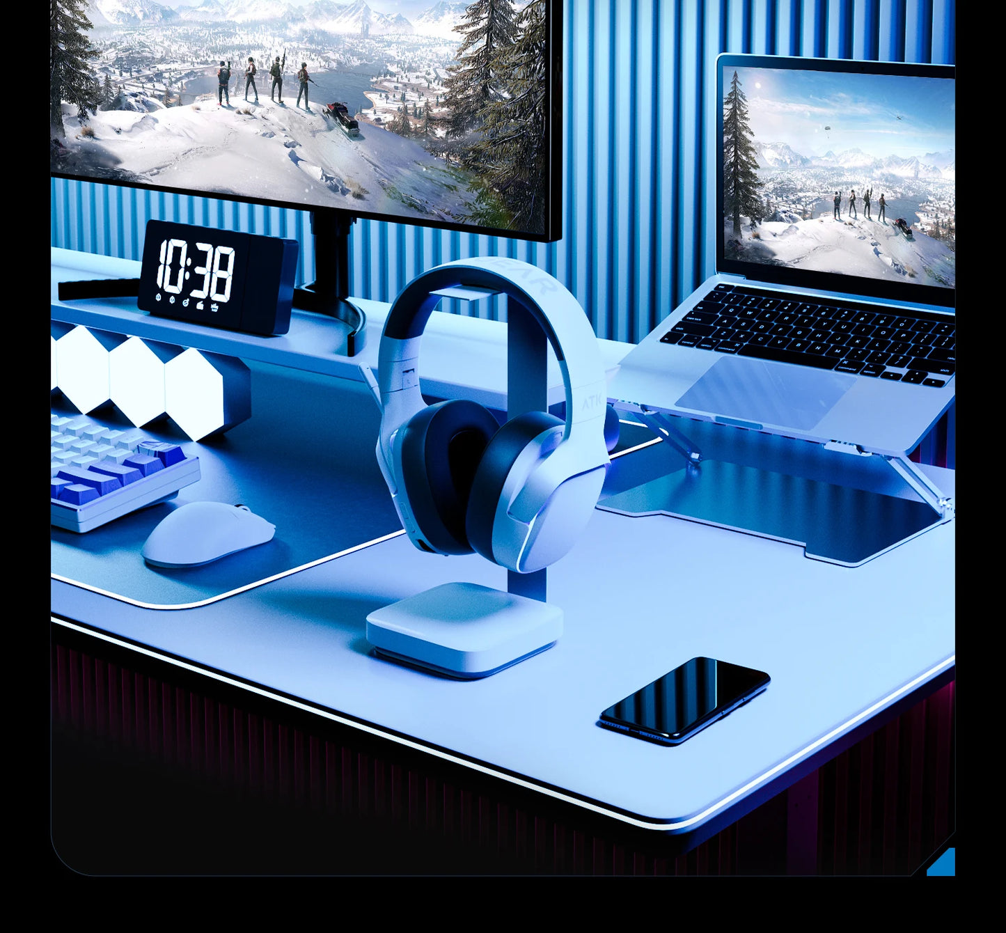 ATK M1 Tri-Mode Wireless Gaming Headset for PS5 & PC image 27