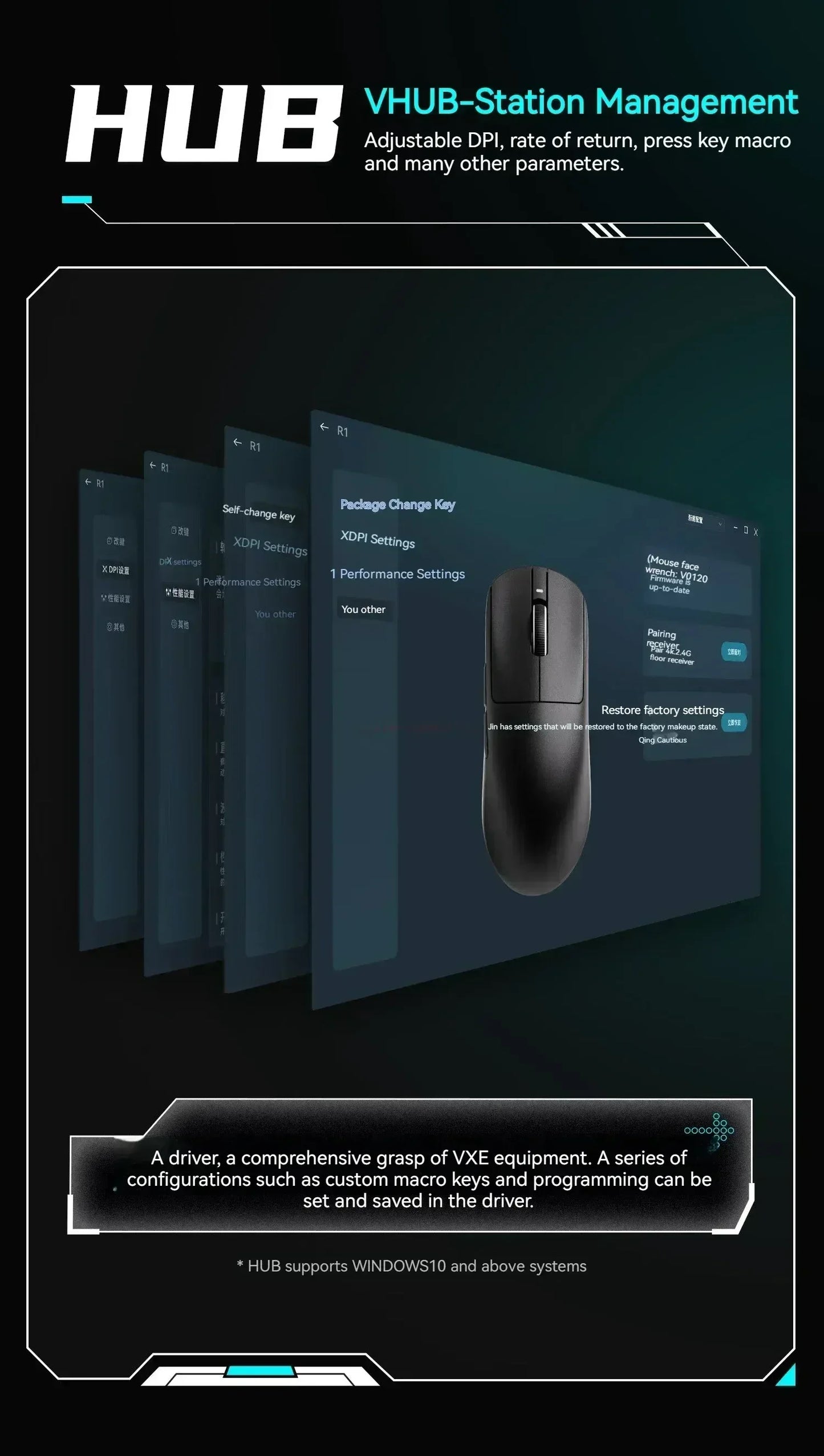 VXE Dragonfly R1 Series Gaming Mouse