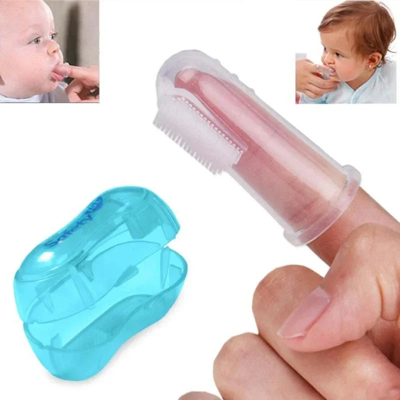 Soft Pet Finger Toothbrush for Dogs & Cats