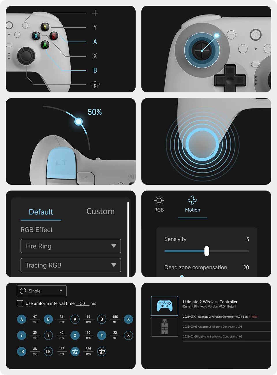 8BitDo Ultimate 2 Wireless Controller for PC & Android image 27