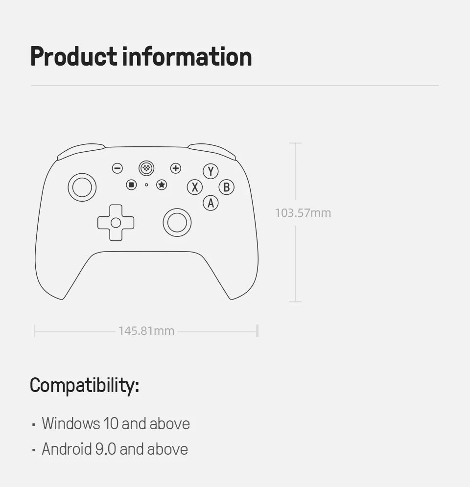 8BitDo Ultimate 2C Wireless Controller for PC image 18
