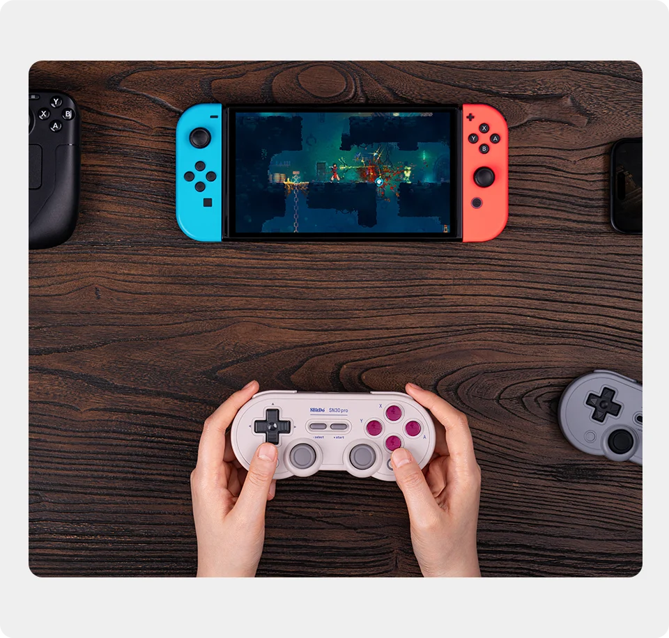8BitDo SN30 Pro Bluetooth Hall Effect Gamepad image 9