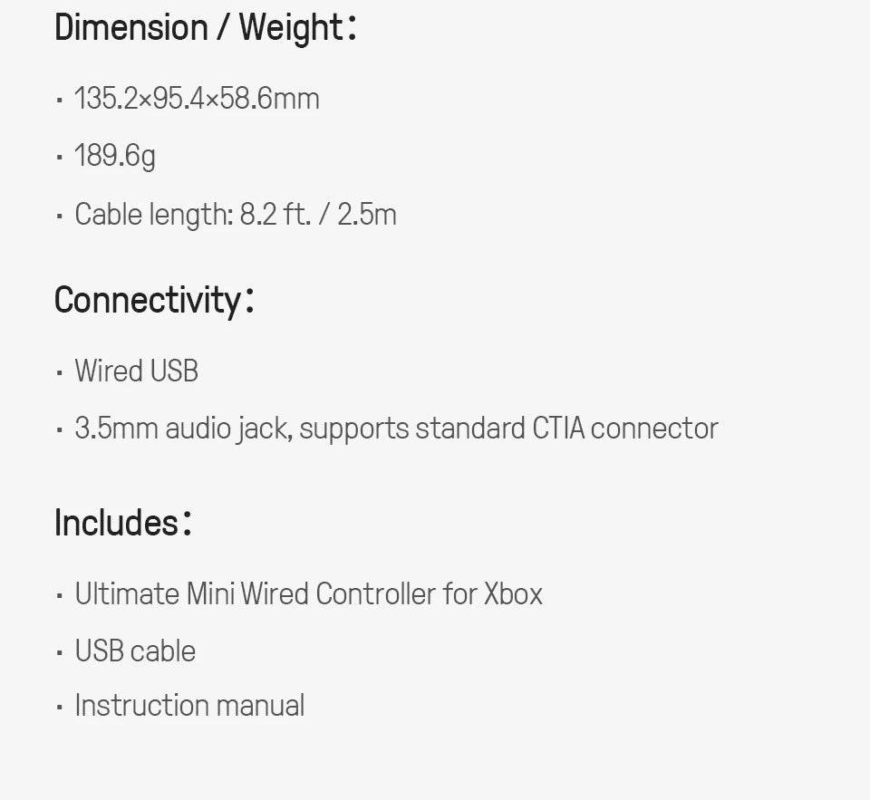 8BitDo Ultimate Mini Wired Xbox Controller with RGB image 20