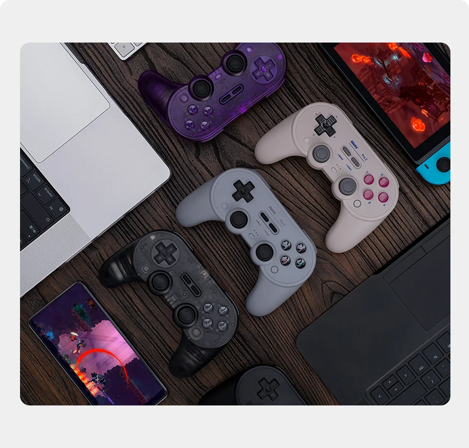 8BitDo Pro 2 Bluetooth Hall Effect Gamepad image 17