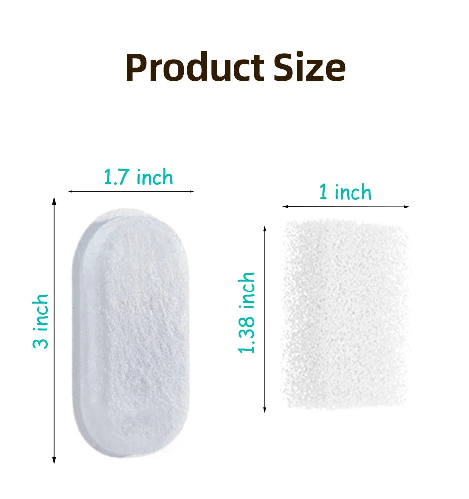 ROJECO 2L Stainless Steel Cat Fountain Replacement Filter image 13