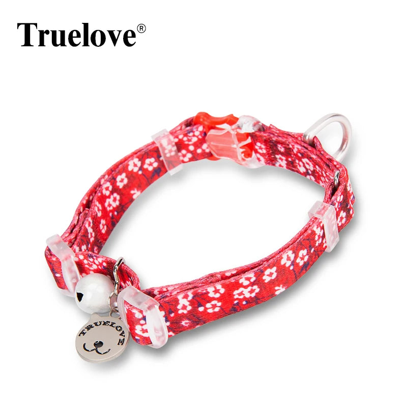 Truelove TLC5312 Floral Pet Collar with Bell image 17