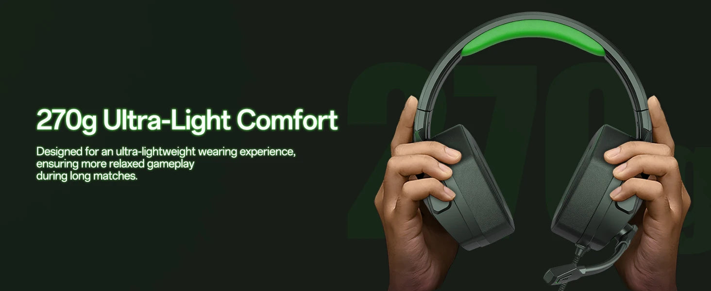 NUBWO N16 Hi-Fi Gaming Headset with Noise-Canceling Mic image 14