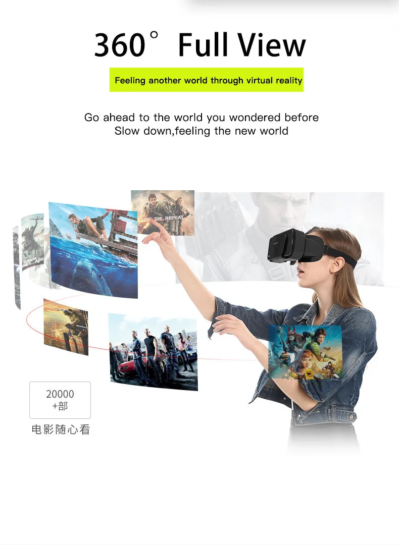 VR Virtual Reality Headset for Smartphones 3D image 57