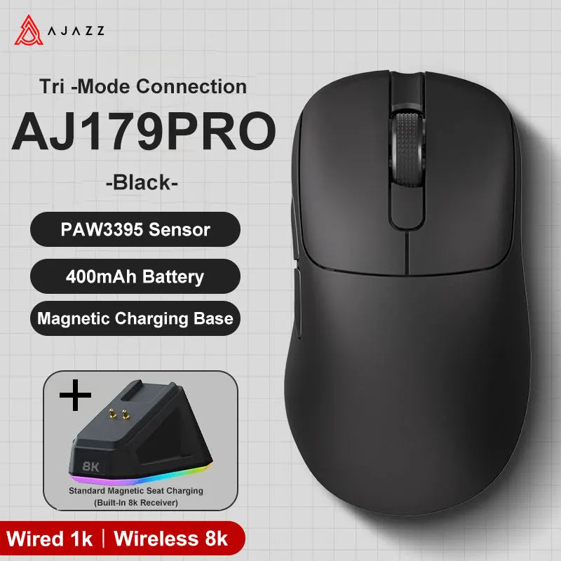AJAZZ AJ179 Pro PAW3395 Lightweight Wireless Gaming Mouse image 22