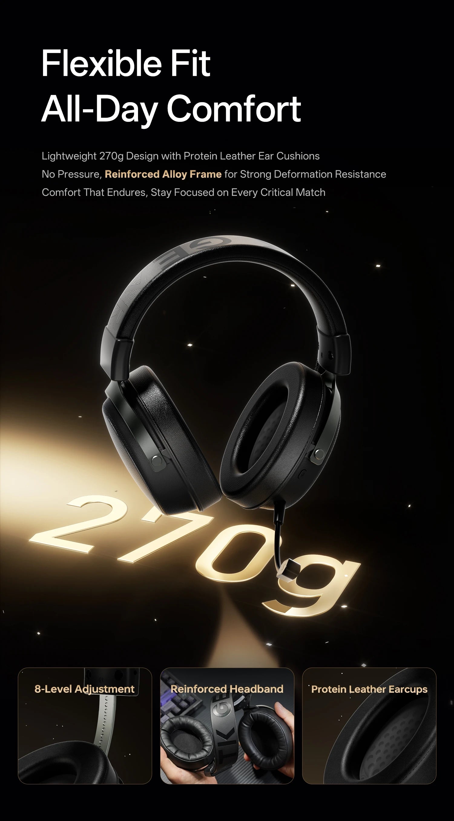 ATK M1 Tri-Mode Wireless Gaming Headset for PS5 & PC image 47