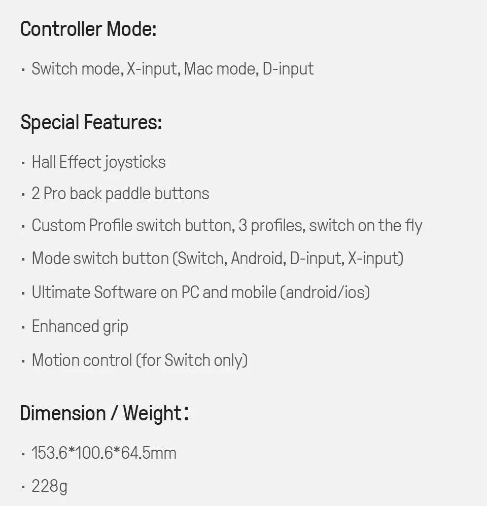 8BitDo Pro 2 Bluetooth Hall Effect Gamepad image 21