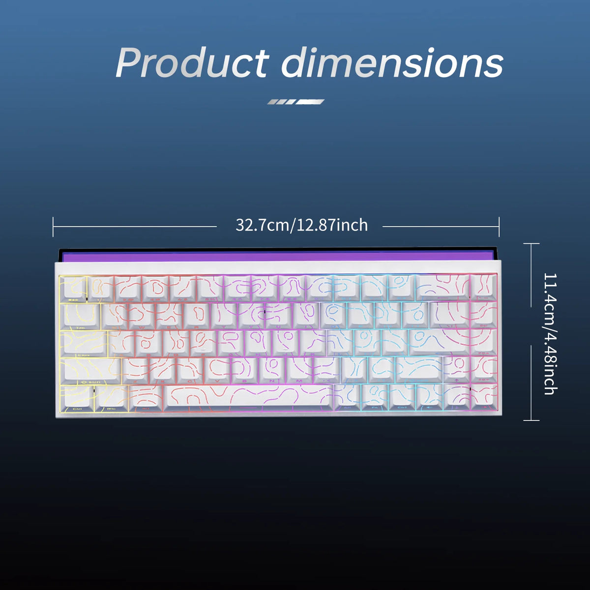 AJAZZ NACODEX NK68 RGB Mechanical Keyboard image 6