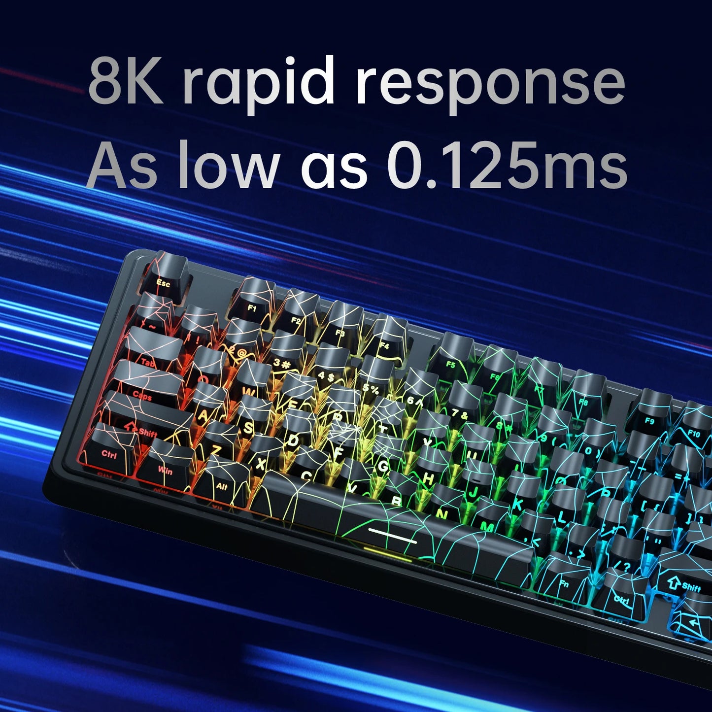 AJAZZ AK980 Max Magnetic Mechanical Gaming Keyboard - Black