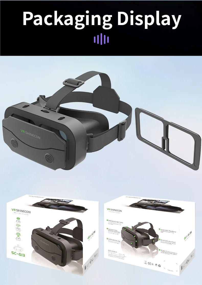 VR Virtual Reality Headset for Smartphones 3D image 18